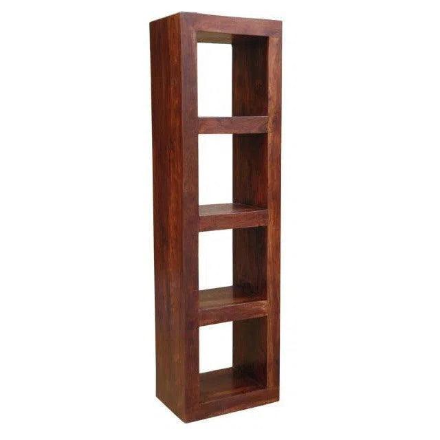 Yoga 4 Hole Wood Vertical Display Unit - LOOMLAN - Wall Shelves & Ledgers