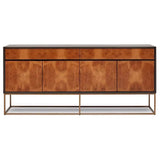 Yoga Stainless Steel Based Wooden Buffet - LOOMLAN - Urbia - Buffets
