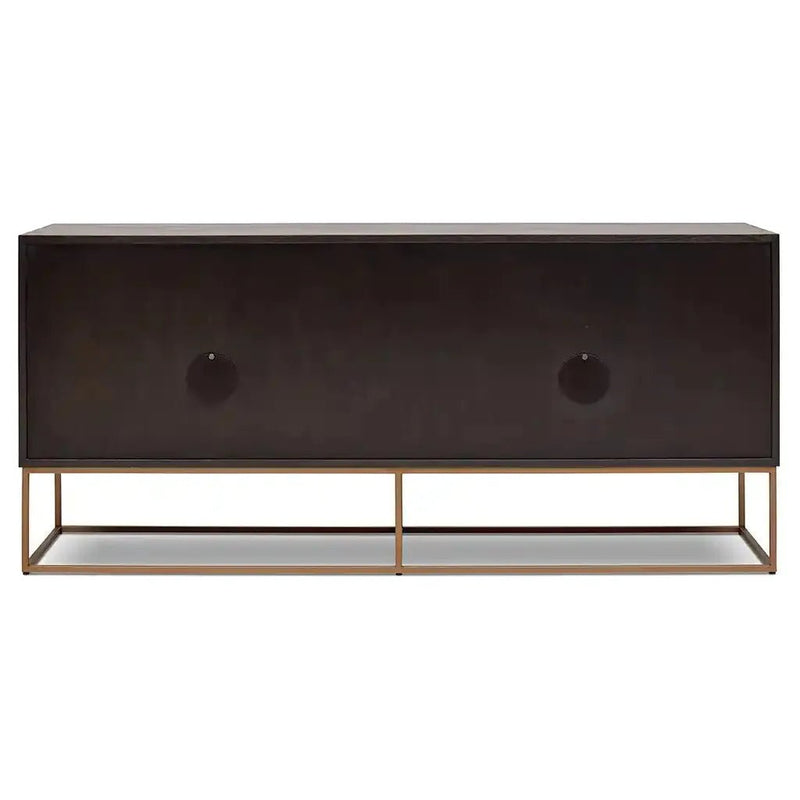 Yoga Stainless Steel Based Wooden Buffet - LOOMLAN - Urbia - Buffets