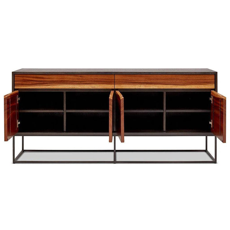 Yoga Stainless Steel Based Wooden Buffet - LOOMLAN - Urbia - Buffets