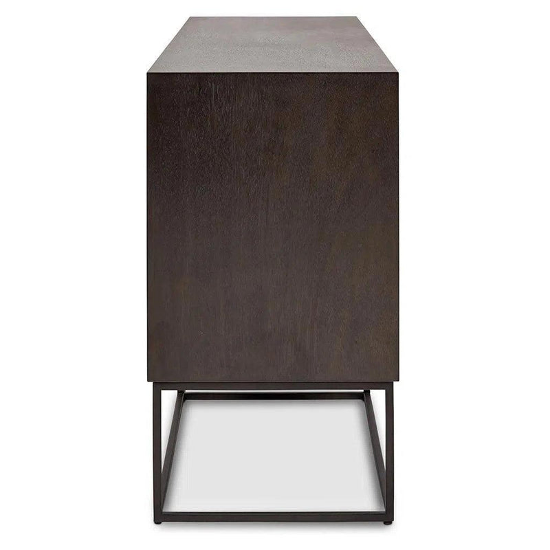 Yoga Stainless Steel Based Wooden Buffet - LOOMLAN - Urbia - Buffets