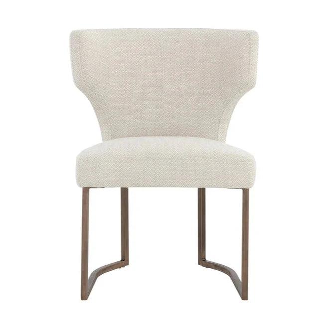 Yorkville Fabric Armless Dining Chair - LOOMLAN - SUNPAN - Dining Chairs