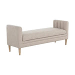 Yosi Fabric Backless Bench - LOOMLAN - SUNPAN - Bedroom Benches