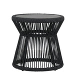 Milano Aluminum Made Modern Design Outdoor End Table