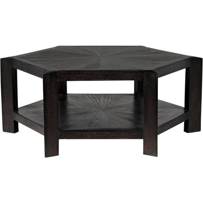 Yuhuda Coffee Table, Sombre Finish - LOOMLAN - Noir - Coffee Tables