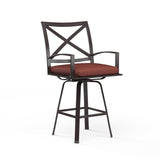 La Jolla Sunbrella Swivel Outdoor Barstool