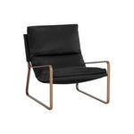 Zancor Leather Lounge Chair - LOOMLAN - SUNPAN - Accent Chairs