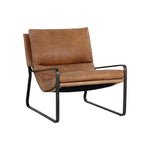 Zancor Leather Lounge Chair - LOOMLAN - SUNPAN - Accent Chairs