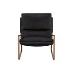 Zancor Leather Lounge Chair - LOOMLAN - SUNPAN - Accent Chairs