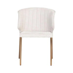 Zayden Dining Chair Belfast Oatmeal Gold Legs - LOOMLAN - SUNPAN - Dining Chairs