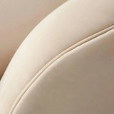 Zelda LF Curved Light Camel Performance Velvet Chaise - LOOMLAN - Diamond Sofa - Chaises