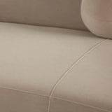 Zelda Light Camel Performance Velvet 2PC Modular - LOOMLAN - Diamond Sofa - Chaises