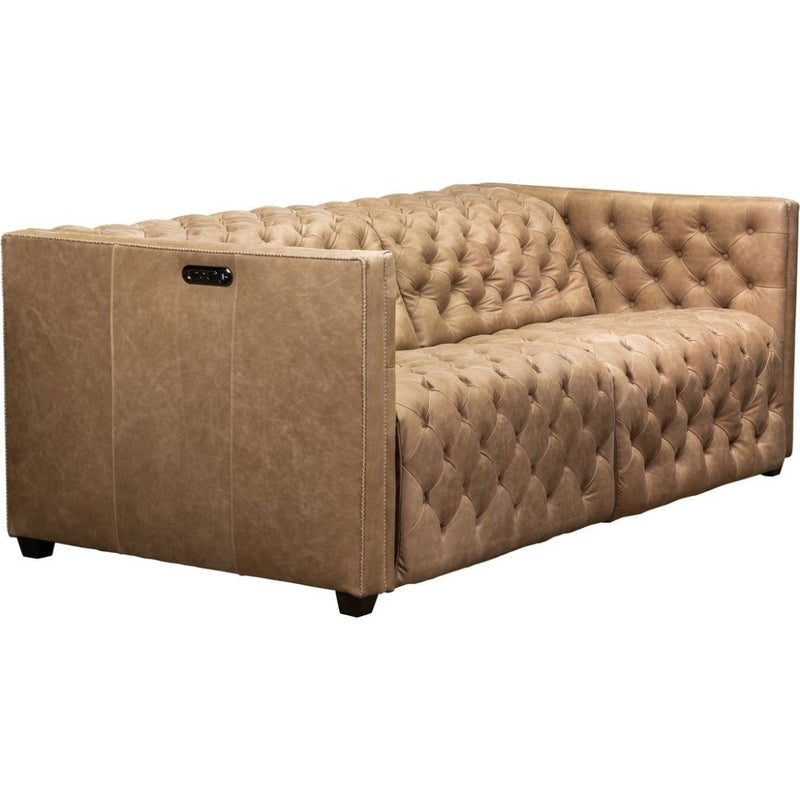 Zen Leather Power Headrest Power Sofa - LOOMLAN - Olivia + Quinn - Sofas & Loveseats