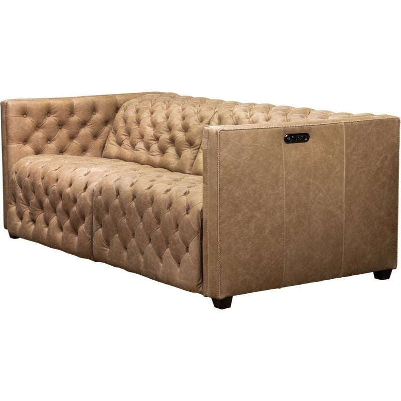 Zen Leather Power Headrest Power Sofa - LOOMLAN - Olivia + Quinn - Sofas & Loveseats