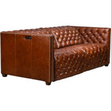 Zen Leather Power Headrest Power Sofa - LOOMLAN - Olivia + Quinn - Sofas & Loveseats