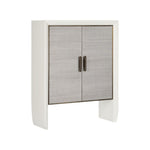 Zep Wooden Framed White Cabinet - LOOMLAN - Wildwood - Accent Cabinets