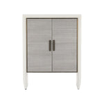 Zep Wooden Framed White Cabinet - LOOMLAN - Wildwood - Accent Cabinets