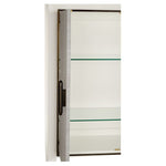 Zep Wooden Framed White Cabinet - LOOMLAN - Wildwood - Accent Cabinets