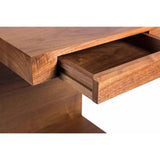 Zio Wood Square Accent Table - LOOMLAN - Moe's Home - Side Tables