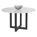 Zola Dining Table - Marble Top Legs - LOOMLAN - SUNPAN - Dining Tables