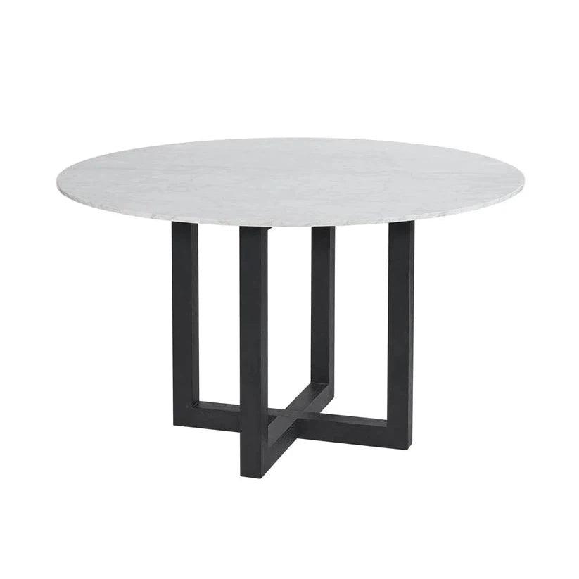 Zola Dining Table - Marble Top Legs - LOOMLAN - Dining Tables