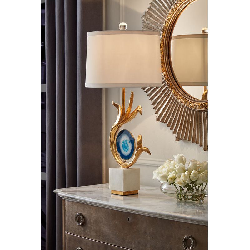 Zulli Unique Designed Gold Table Lamp - LOOMLAN - Wildwood - Table Lamps