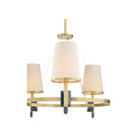 Zuri Brass Made Chandelier - LOOMLAN - Wildwood - Chandeliers