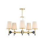 Zuri Brass Made Chandelier - LOOMLAN - Wildwood - Chandeliers